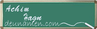 Achim Hagn Visitenkarte